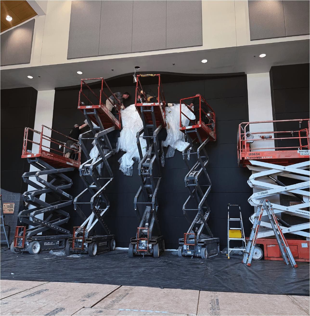 Campbell University installation detail